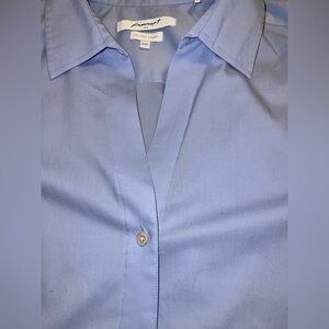 Light Blue women’s button down Shirt